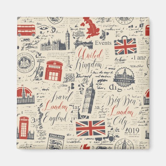  Londen Magnet (Voorkant)