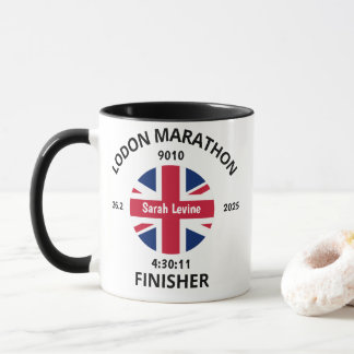 Londen Marathon Finisher Running Gift voor hardlop Mok
