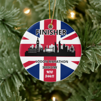 Londen Marathon Finisher Running Keepsake Gift Keramisch Ornament