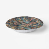 Londen met Kerstmis & Nieuwjaar in Waterverf Papieren Kommen (Gebogen)