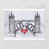 Londen met liefde briefkaart (Voorkant)