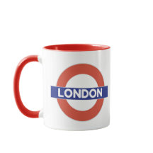 Londen, met vlag van een vakbond