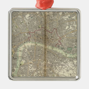 Londen Metalen Ornament
