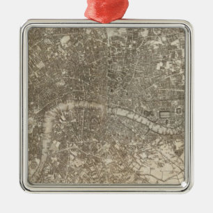 Londen Metalen Ornament
