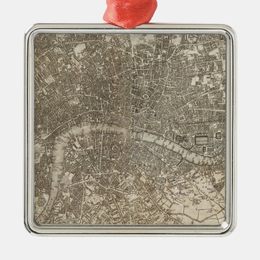 Londen Metalen Ornament (Voorkant)