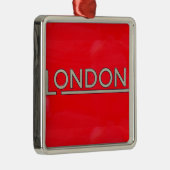 Londen Metalen Ornament (Rechts)