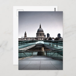 Londen - Millennium Bridge & St Pauls (6334) Briefkaart