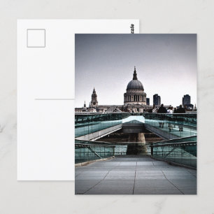 Londen - Millennium Bridge & St Pauls (6334) Briefkaart