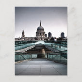 Londen - Millennium Bridge & St Pauls (6334) Briefkaart (Voorkant)