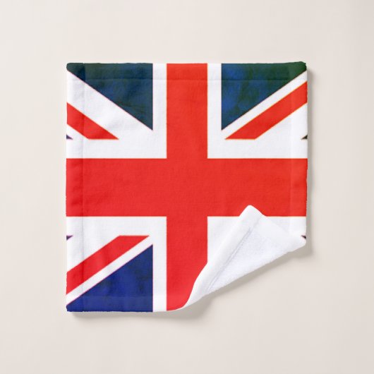  Londen mode Britse vlag Union Jack Bad Handdoek (Wasdoekje)