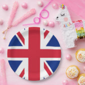 Londen mode Britse vlag Union Jack Papieren Bordje (Feest)