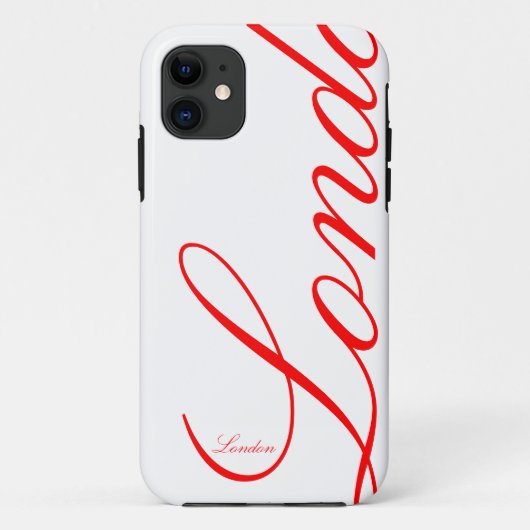 Londen - mooie iPhone Case (Achterkant)