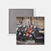 Londen Motorfiets Magnet (Voorkant / Achterkant)