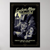 Londen na het Midnight  Horror Poster (Voorkant)
