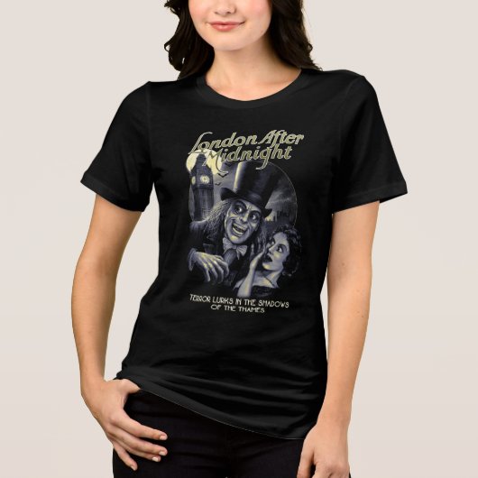 Londen na het Midnight Women's Horror T-shirt (Voorkant)