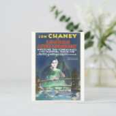 LONDEN NA MIDNIGHT door Philip J. Riley Briefkaart (Staand voorkant)