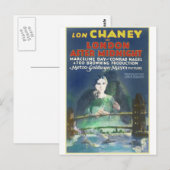 LONDEN NA MIDNIGHT door Philip J. Riley Briefkaart (Voorkant / Achterkant)