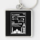 Londen naar Brighton Veteran Car Run Sleutelhanger (Voorkant)