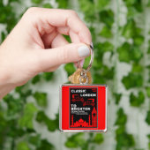 Londen naar Brighton Veteran Car Run Sleutelhanger (Hand)