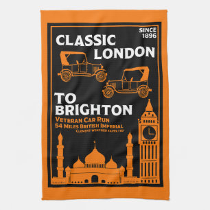Londen naar Brighton Veteran Car Run Theedoek