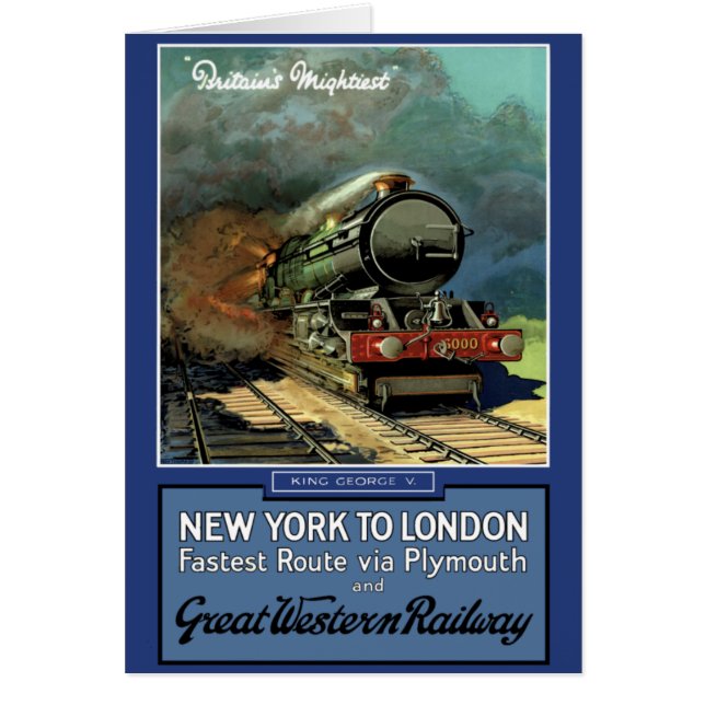 Londen New York Great Western Railway (Voorkant)