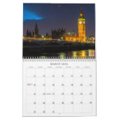 Londen - Night Shots Calendar Kalender (Mar 2026)