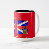 Londen noemt de mok van de kussen (Voorkant rechts)