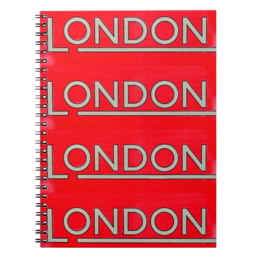Londen Notitieboek (Voorkant)