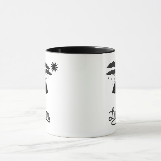 Londen | Onder een paraplu Mok (Midden)