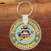 Londen Ontario Buiten Sleutelhanger (Voorkant)