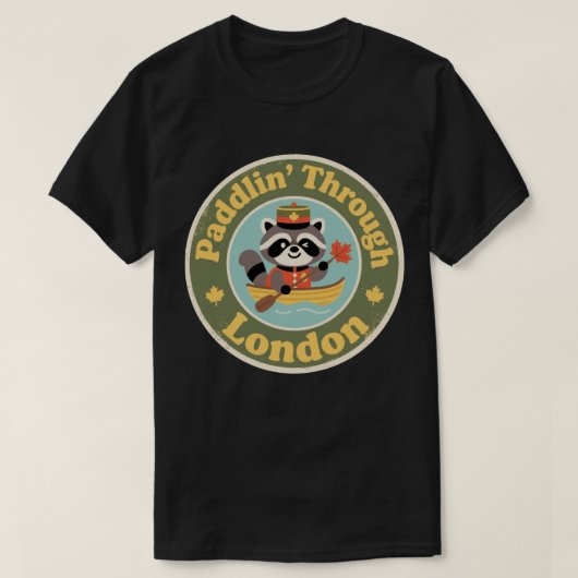 Londen Ontario Buiten T-shirt (Design voorkant)