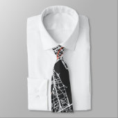Londen op je T-shirt Stropdas (Gebonden)