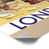 Londen op mijn gedachten Poster (Hoek)