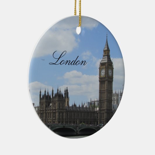 Londen Ornament Westminster Palace Kerstboom (Rechts)