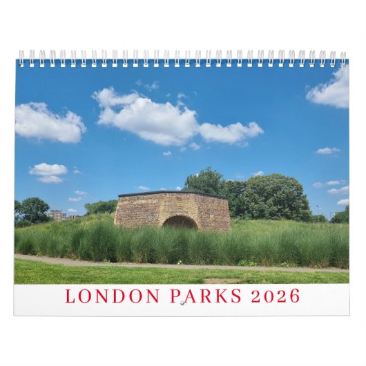 Londen parken 2026 kalender (Hoes)