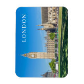 Londen Parlement Square uitzicht koelkastmagneet Magneet (Verticaal)