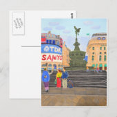 Londen, Piccadilly Circus Briefkaart (Voorkant / Achterkant)