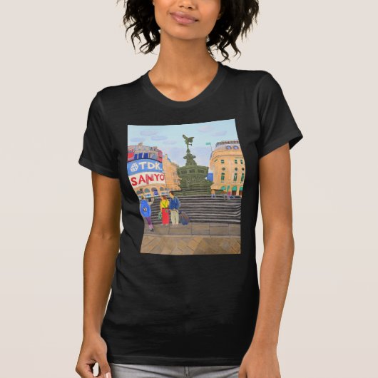 Londen, Piccadilly Circus T-shirt (Voorkant)