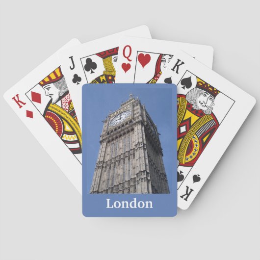 Londen Pokerkaarten (Achterkant)