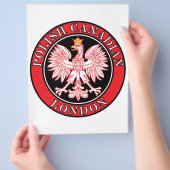 Londen Poolse Canadese Eagle Flyer (Hand)