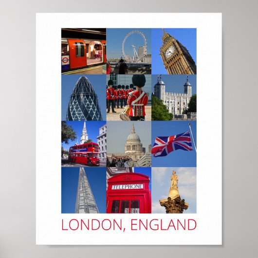 Londen Poster (Voorkant)