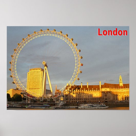Londen Poster (Voorkant)