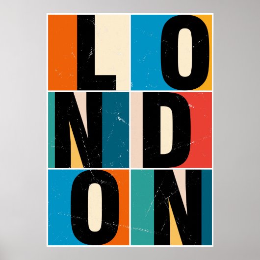 Londen Poster (Voorkant)
