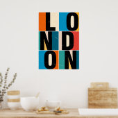 Londen Poster (Keuken)