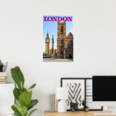 Londen Poster (Thuiskantoor)