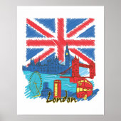 Londen Poster (Voorkant)