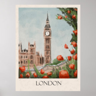 Londen Poster