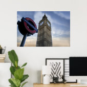 Londen Poster (Thuiskantoor)