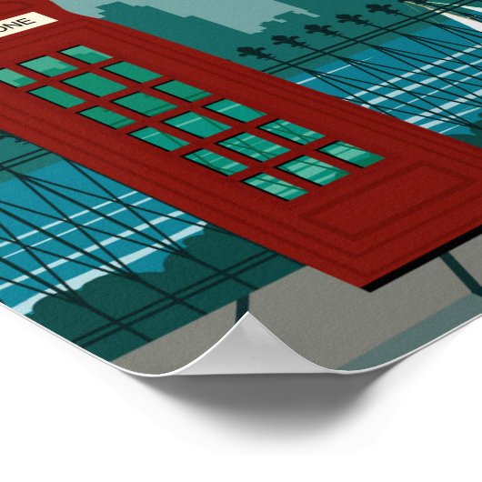 Londen Poster (Hoek)