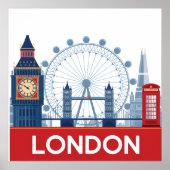Londen Poster (Voorkant)